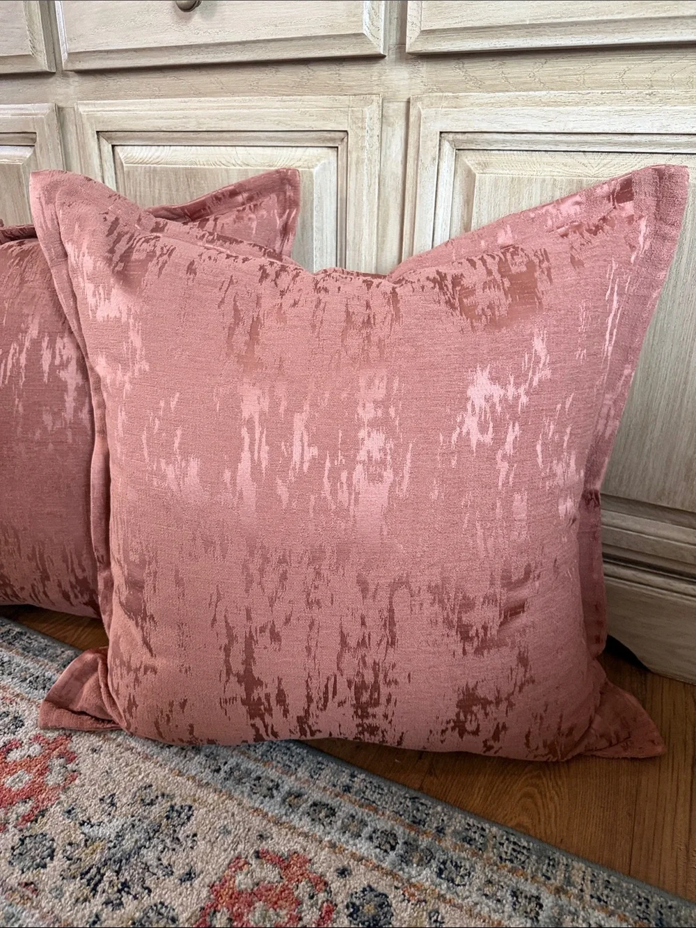 Target Blush Pink Velvet Accent Pillow